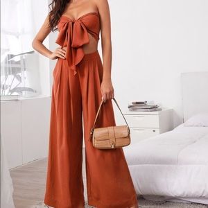 Shein pants and crop top set